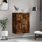 vidaXL Wandschrank Räuchereiche 69,5x34x90 cm Holzwerkstoff vidaXL Wandschrank Räuchereiche 69,5x34x90 cm Holzwerkstoff
