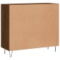 vidaXL Sideboard Braun Eichen-Optik 90x34x80 cm Holzwerkstoff vidaXL Sideboard Braun Eichen-Optik 90x34x80 cm Holzwerkstoff