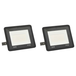 vidaXL LED-Fluter 2 Stk. 50W Kaltweiß