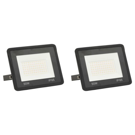 vidaXL LED-Fluter 2 Stk. 50W Kaltweiß