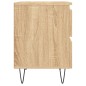 vidaXL Nachttisch Sonoma-Eiche 40x35x50 cm Holzwerkstoff vidaXL Nachttisch Sonoma-Eiche 40x35x50 cm Holzwerkstoff