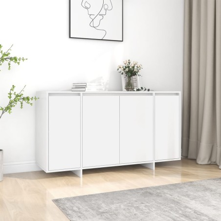 vidaXL Sideboard Weiß 135x41x75 cm Holzwerkstoff