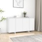 vidaXL Sideboard Weiß 135x41x75 cm Holzwerkstoff vidaXL Sideboard Weiß 135x41x75 cm Holzwerkstoff
