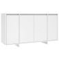 vidaXL Sideboard Weiß 135x41x75 cm Holzwerkstoff vidaXL Sideboard Weiß 135x41x75 cm Holzwerkstoff