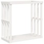 vidaXL Outdoor-Kaminholzregal Weiß 108x52x106 cm Massivholz Kiefer vidaXL Outdoor-Kaminholzregal Weiß 108x52x106 cm Massivholz Kiefer
