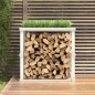 vidaXL Outdoor-Kaminholzregal Weiß 108x52x106 cm Massivholz Kiefer vidaXL Outdoor-Kaminholzregal Weiß 108x52x106 cm Massivholz Kiefer