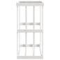 vidaXL Outdoor-Kaminholzregal Weiß 108x52x106 cm Massivholz Kiefer vidaXL Outdoor-Kaminholzregal Weiß 108x52x106 cm Massivholz Kiefer
