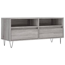 vidaXL TV-Schrank Grau Sonoma 100x34,5x44,5 cm Holzwerkstoff