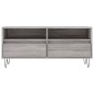 vidaXL TV-Schrank Grau Sonoma 100x34,5x44,5 cm Holzwerkstoff vidaXL TV-Schrank Grau Sonoma 100x34,5x44,5 cm Holzwerkstoff