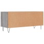 vidaXL TV-Schrank Grau Sonoma 100x34,5x44,5 cm Holzwerkstoff vidaXL TV-Schrank Grau Sonoma 100x34,5x44,5 cm Holzwerkstoff
