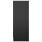 vidaXL Schuhschrank Hochglanz-Schwarz 31,5x35x90 cm Holzwerkstoff vidaXL Schuhschrank Hochglanz-Schwarz 31,5x35x90 cm Holzwerkstoff