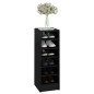 vidaXL Schuhschrank Hochglanz-Schwarz 31,5x35x90 cm Holzwerkstoff vidaXL Schuhschrank Hochglanz-Schwarz 31,5x35x90 cm Holzwerkstoff