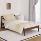 vidaXL Massivholzbett Kiefer 100x200 cm Honigbraun vidaXL Massivholzbett Kiefer 100x200 cm Honigbraun