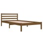 vidaXL Massivholzbett Kiefer 100x200 cm Honigbraun vidaXL Massivholzbett Kiefer 100x200 cm Honigbraun