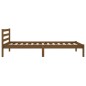 vidaXL Massivholzbett Kiefer 100x200 cm Honigbraun vidaXL Massivholzbett Kiefer 100x200 cm Honigbraun