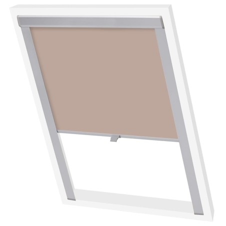 vidaXL Verdunkelungsrollo Beige PK06