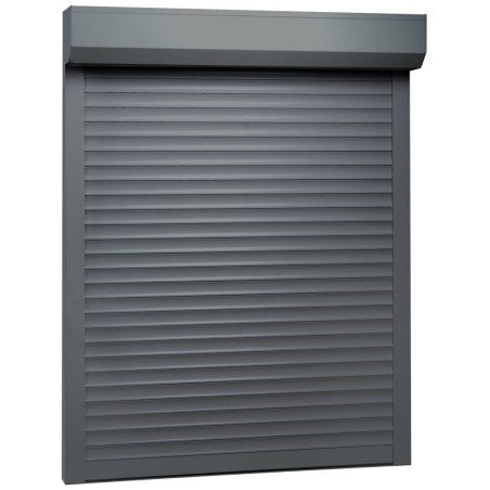 vidaXL Rollladen Aluminium 130x140 cm Anthrazit