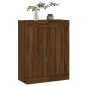 vidaXL Wandschrank Braun Eichen-Optik 69,5x34x90 cm Holzwerkstoff vidaXL Wandschrank Braun Eichen-Optik 69,5x34x90 cm Holzwerkstoff