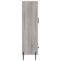 vidaXL Highboard Grau Sonoma 69,5x31x115 cm Holzwerkstoff vidaXL Highboard Grau Sonoma 69,5x31x115 cm Holzwerkstoff