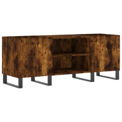 vidaXL Plattenschrank Räuchereiche 121x38x48 cm Holzwerkstoff