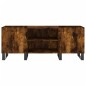 vidaXL Plattenschrank Räuchereiche 121x38x48 cm Holzwerkstoff vidaXL Plattenschrank Räuchereiche 121x38x48 cm Holzwerkstoff