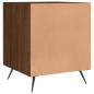 vidaXL Nachttische 2 Stk. Braun Eichen-Optik 40x40x50 cm Holzwerkstoff vidaXL Nachttische 2 Stk. Braun Eichen-Optik 40x40x50 cm Holzwerkstoff
