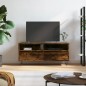 vidaXL TV-Schrank Räuchereiche 100x34,5x44,5 cm Holzwerkstoff vidaXL TV-Schrank Räuchereiche 100x34,5x44,5 cm Holzwerkstoff