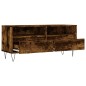 vidaXL TV-Schrank Räuchereiche 100x34,5x44,5 cm Holzwerkstoff vidaXL TV-Schrank Räuchereiche 100x34,5x44,5 cm Holzwerkstoff