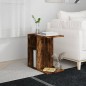 vidaXL Beistelltisch Räuchereiche 50x30x50 cm Holzwerkstoff vidaXL Beistelltisch Räuchereiche 50x30x50 cm Holzwerkstoff