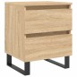 vidaXL Nachttisch Sonoma-Eiche 40x35x50 cm Holzwerkstoff vidaXL Nachttisch Sonoma-Eiche 40x35x50 cm Holzwerkstoff