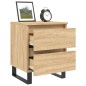 vidaXL Nachttisch Sonoma-Eiche 40x35x50 cm Holzwerkstoff vidaXL Nachttisch Sonoma-Eiche 40x35x50 cm Holzwerkstoff