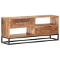 vidaXL TV-Schrank 120x30x50 cm Raues Akazienholz vidaXL TV-Schrank 120x30x50 cm Raues Akazienholz