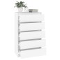vidaXL Schubladenschrank Weiß 60x36x103 cm Holzwerkstoff vidaXL Schubladenschrank Weiß 60x36x103 cm Holzwerkstoff