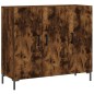 vidaXL Sideboard Räuchereiche 90x34x80 cm Holzwerkstoff vidaXL Sideboard Räuchereiche 90x34x80 cm Holzwerkstoff