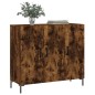 vidaXL Sideboard Räuchereiche 90x34x80 cm Holzwerkstoff vidaXL Sideboard Räuchereiche 90x34x80 cm Holzwerkstoff