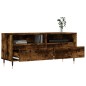 vidaXL TV-Schrank Räuchereiche 100x34,5x44,5 cm Holzwerkstoff vidaXL TV-Schrank Räuchereiche 100x34,5x44,5 cm Holzwerkstoff