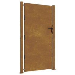 vidaXL Gartentor 105x205 cm Cortenstahl
