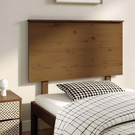 vidaXL Kopfteil Honigbraun 94x6x82,5 cm Massivholz Kiefer