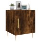 vidaXL Nachttische 2 Stk. Räuchereiche 40x40x50 cm Holzwerkstoff vidaXL Nachttische 2 Stk. Räuchereiche 40x40x50 cm Holzwerkstoff