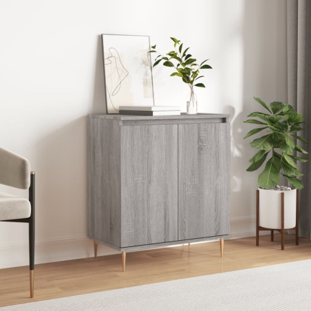 vidaXL Sideboard Grau Sonoma 60x35x70 cm Holzwerkstoff