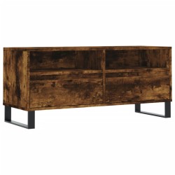 vidaXL TV-Schrank Räuchereiche 100x34,5x44,5 cm Holzwerkstoff
