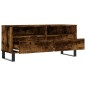 vidaXL TV-Schrank Räuchereiche 100x34,5x44,5 cm Holzwerkstoff vidaXL TV-Schrank Räuchereiche 100x34,5x44,5 cm Holzwerkstoff