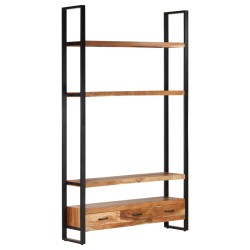 vidaXL Highboard 118x30x200 cm Akazie Massivholz