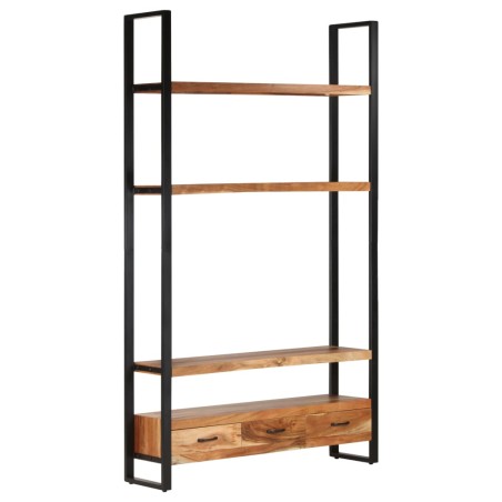 vidaXL Highboard 118x30x200 cm Akazie Massivholz