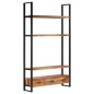 vidaXL Highboard 118x30x200 cm Akazie Massivholz vidaXL Highboard 118x30x200 cm Akazie Massivholz
