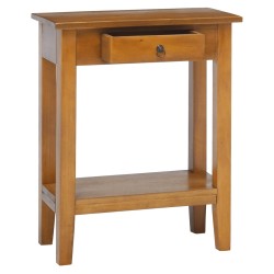 vidaXL Konsolentisch mit Schublade 60x30x75 cm Massivholz Mahagoni