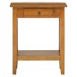 vidaXL Konsolentisch mit Schublade 60x30x75 cm Massivholz Mahagoni vidaXL Konsolentisch mit Schublade 60x30x75 cm Massivholz Mahagoni