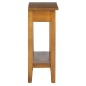 vidaXL Konsolentisch mit Schublade 60x30x75 cm Massivholz Mahagoni vidaXL Konsolentisch mit Schublade 60x30x75 cm Massivholz Mahagoni