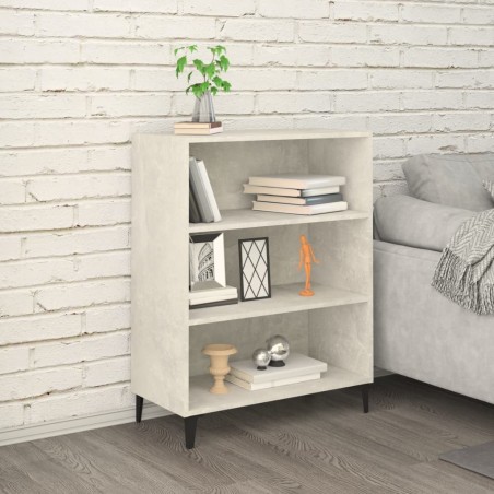 vidaXL Sideboard Betongrau 69,5x32,5x90 cm Holzwerkstoff
