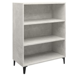 vidaXL Sideboard Betongrau 69,5x32,5x90 cm Holzwerkstoff